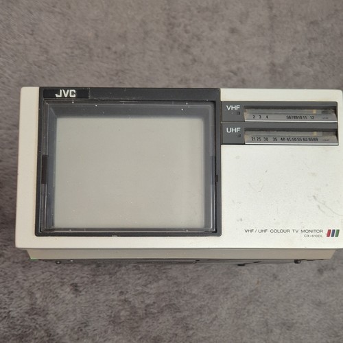 Jvc 610dl portable 6in - 6in, crt