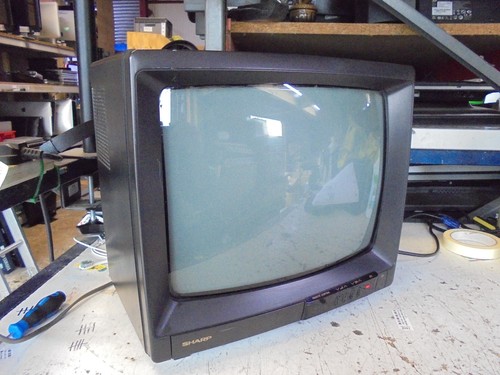 Sharp vintage crt - sharp, televivion