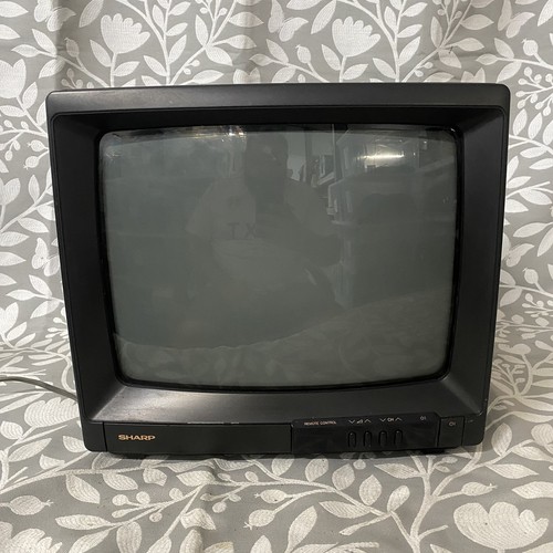 Sharp vintage crt televivion - sharp,