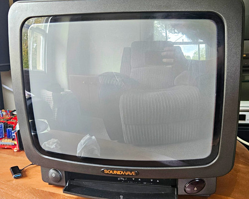 Vintage soundwave crt - soundwave, 14"